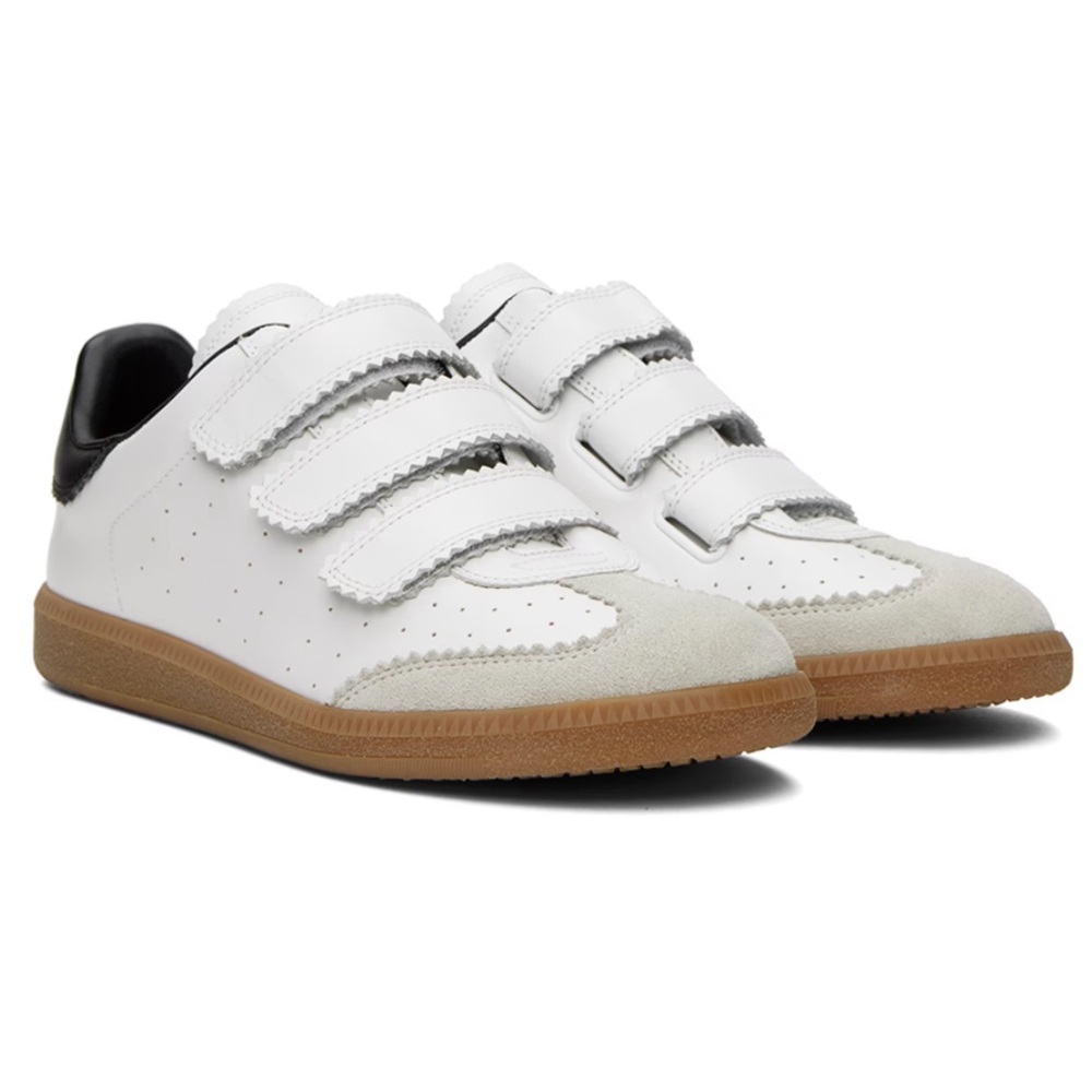 Isabel Marant Beth Low Top Leather Sneakers